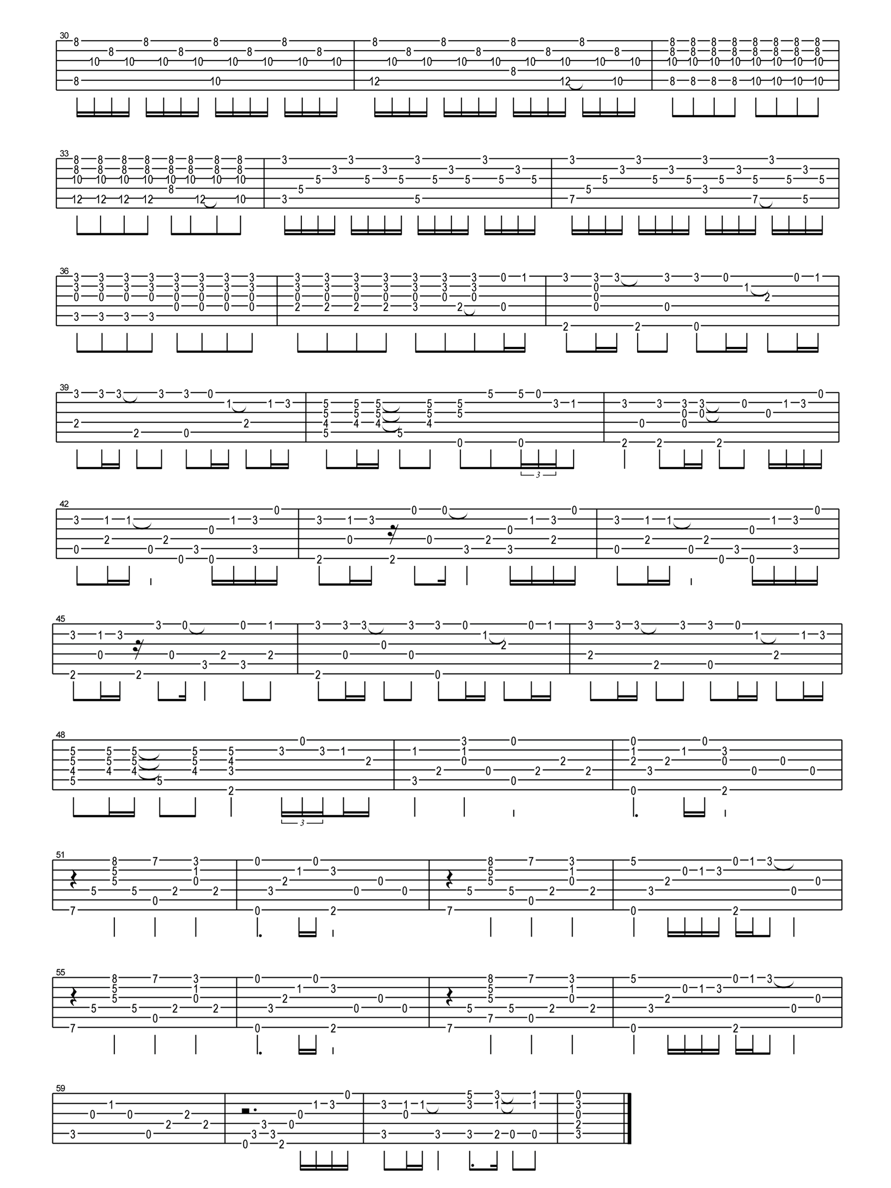 久石让《菊次郎的夏天》吉他谱 - 很多人都在弹的版本第2张